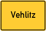 Place name sign Vehlitz