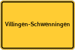 Place name sign Villingen-Schwenningen