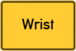 Place name sign Wrist