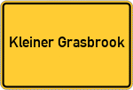 Place name sign Kleiner Grasbrook