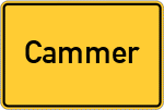 Place name sign Cammer