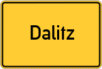Place name sign Dalitz