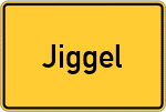 Place name sign Jiggel