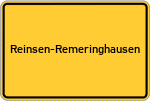 Place name sign Reinsen-Remeringhausen