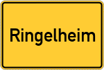 Place name sign Ringelheim