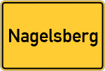 Place name sign Nagelsberg