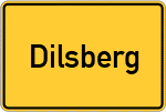 Place name sign Dilsberg