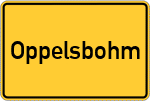 Place name sign Oppelsbohm