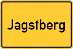 Place name sign Jagstberg