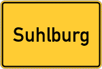 Place name sign Suhlburg