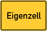 Place name sign Eigenzell