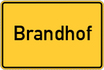 Place name sign Brandhof