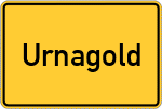 Place name sign Urnagold