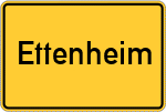 Place name sign Ettenheim