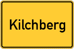 Place name sign Kilchberg