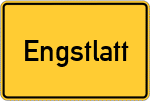 Place name sign Engstlatt