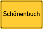 Place name sign Schönenbuch