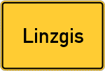 Place name sign Linzgis